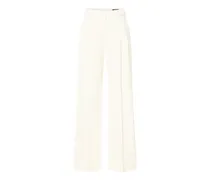 Weite Stoffhose aus Schurwolle