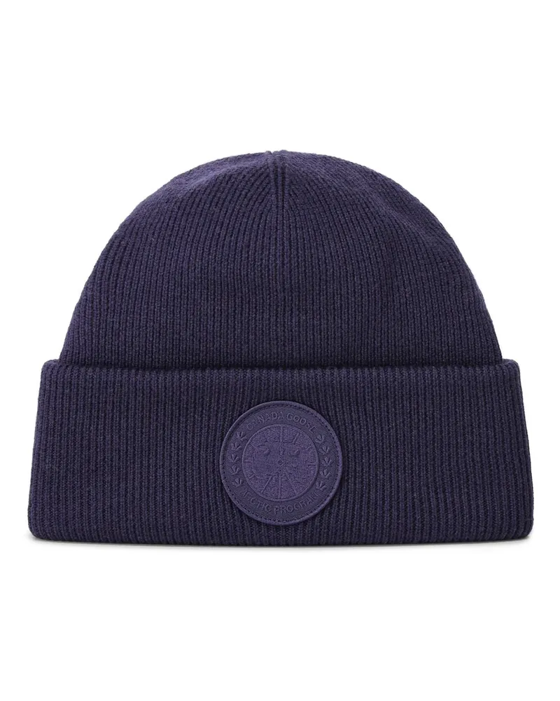 Canada Goose Beanie Arctic aus Wolle Blau