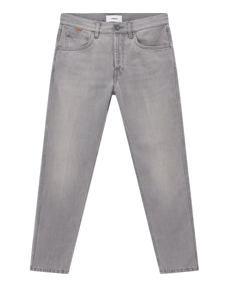 LARDINI Straight-Fit Jeans Ione Grau
