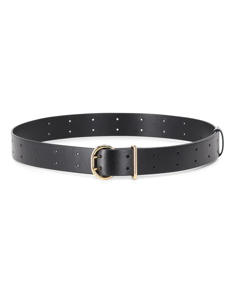 Jil Sander Gürtel aus Leder Schwarz