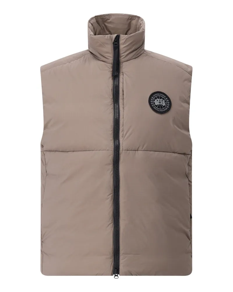 Canada Goose Weste Lodge mit Daunen Braun