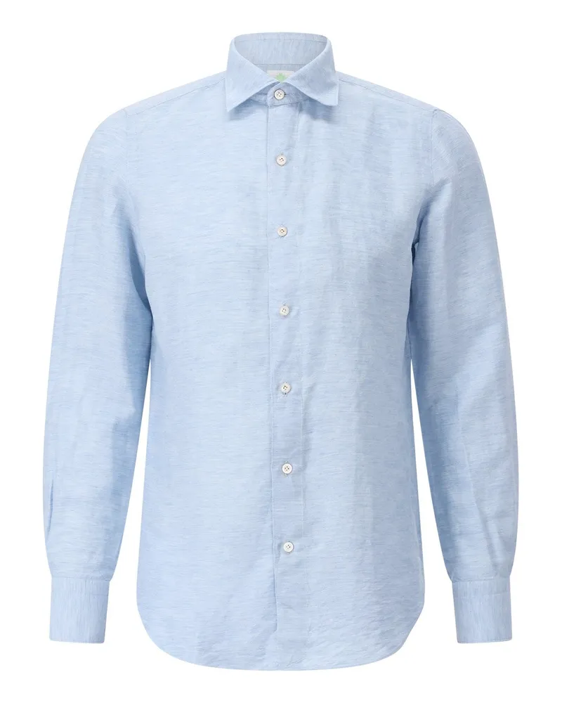 Finamore 1925 Hemd Luigi Tokyo Hellblau