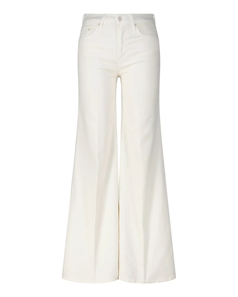 Mother Bootcut Jeans The Twister Sneak Creme