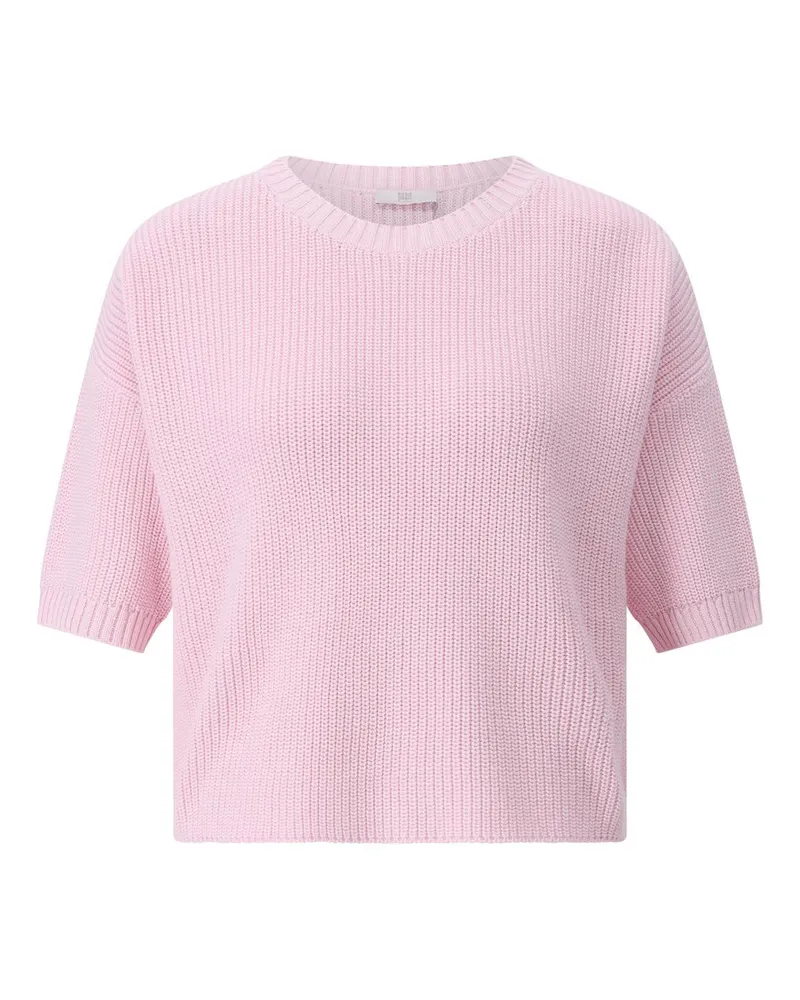 Riani Crop Kurzarmpullover Rosa