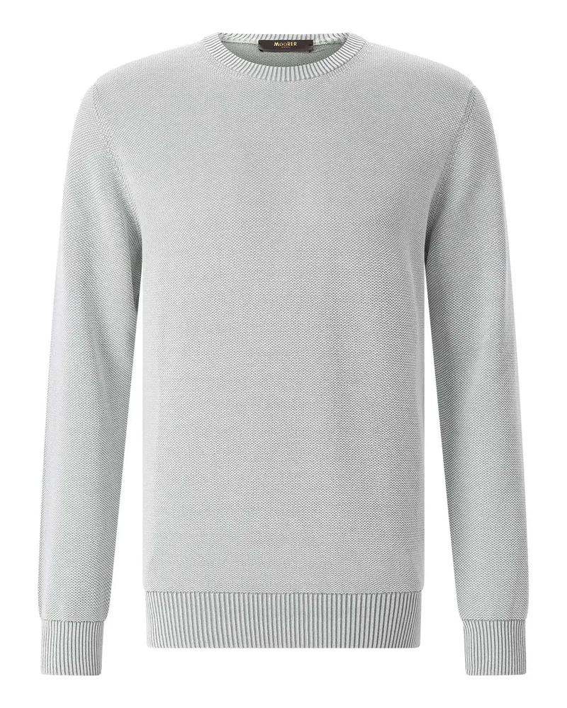 MOORER Pullover Orvieto Hellgrün