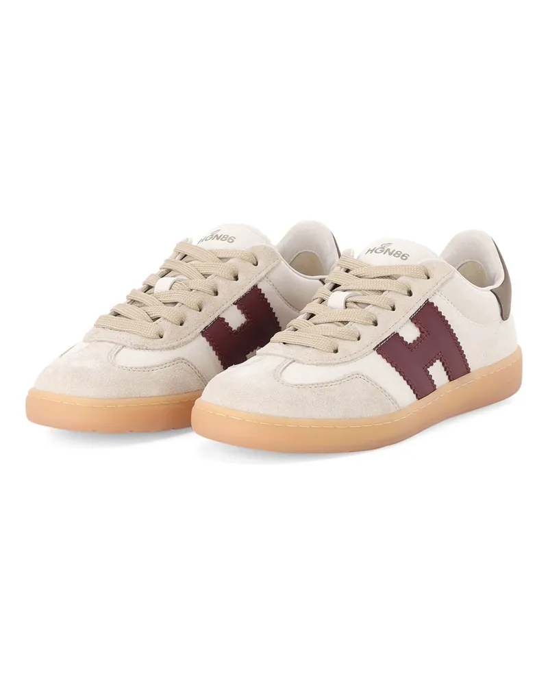 Hogan Sneaker Cool aus Leder Beige