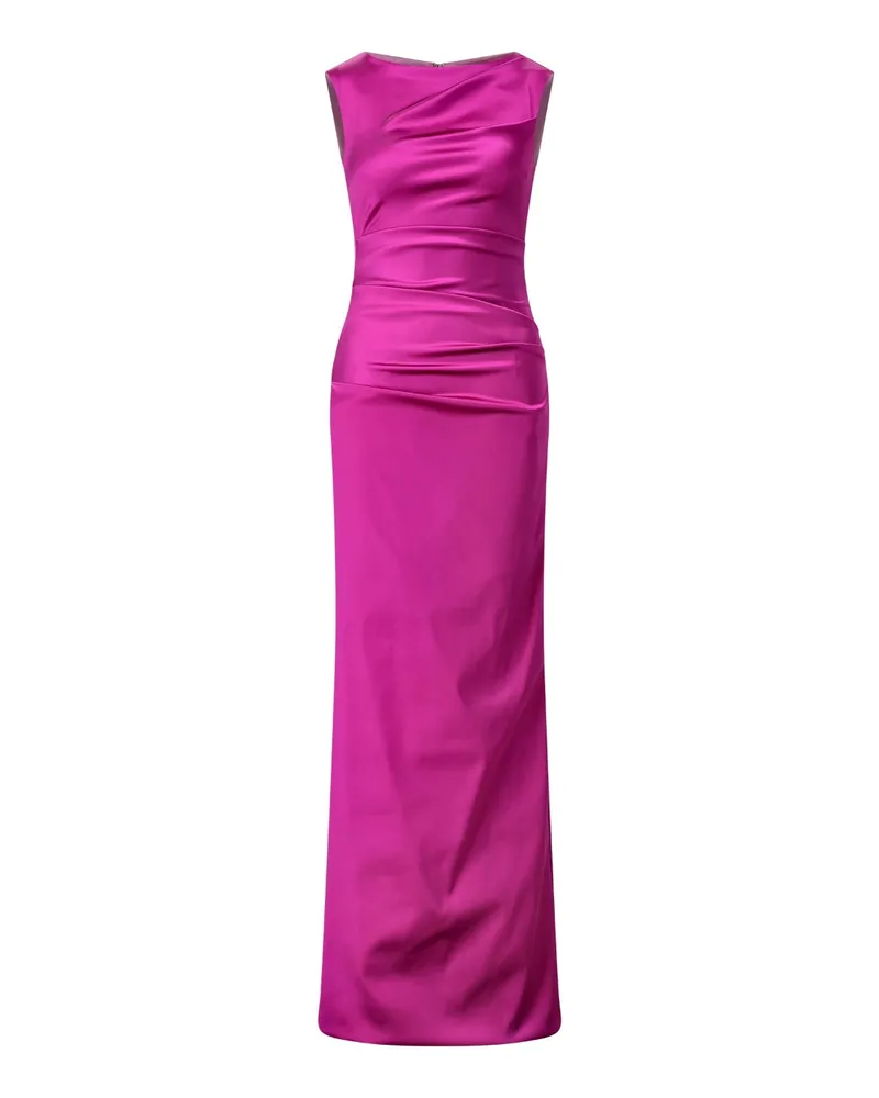 Talbot Runhof Langes Abendkleid Pink