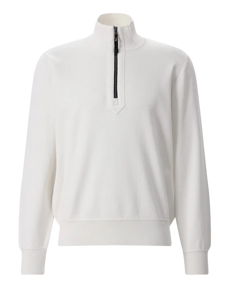 Parajumpers Troyer Basic Scoe aus Baumwoll-Mix Weiß