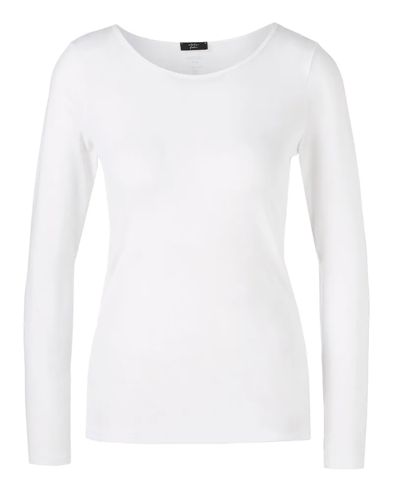 Marc Cain Leichter Longsleeve Weiß