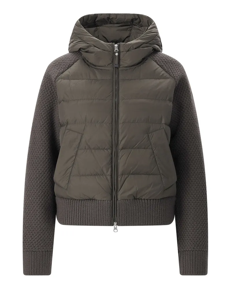 Parajumpers Kapuzenjacke Phat 2.0 mit Daunen Graugrün