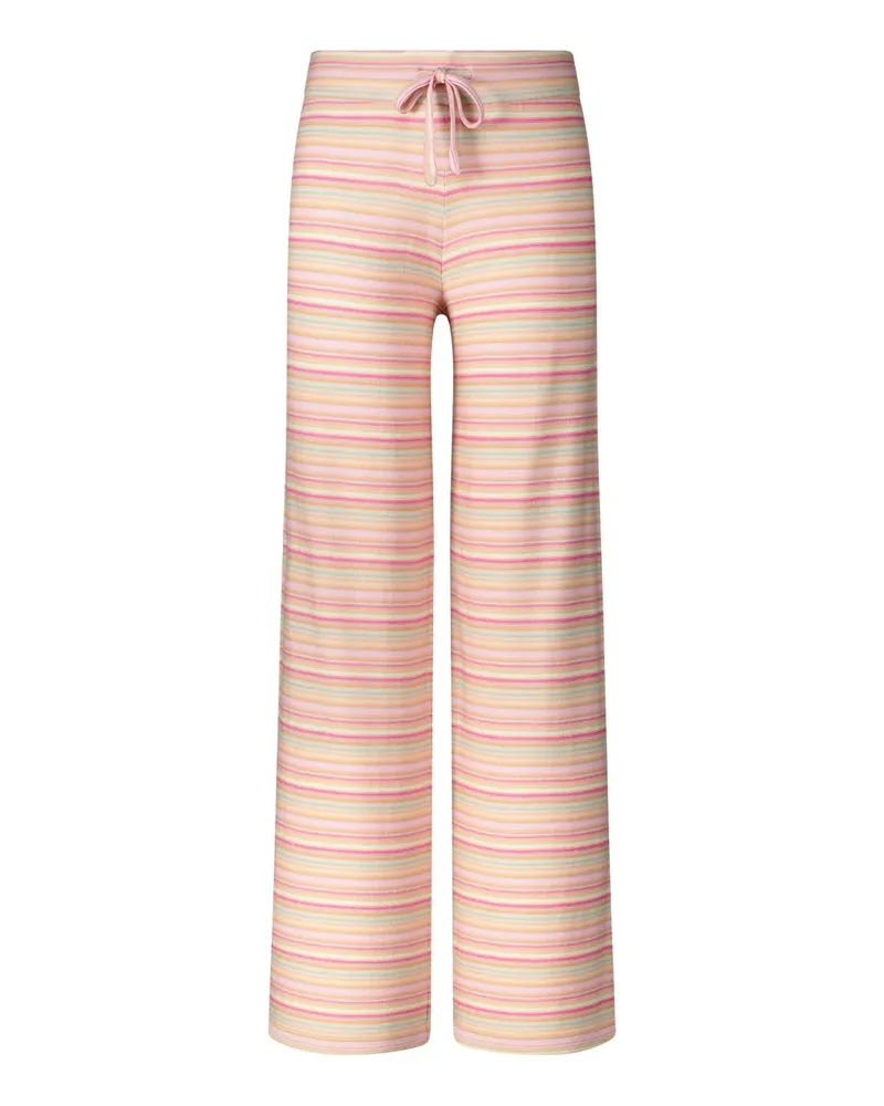hemisphere Weite Hose aus Merinowolle Multicolor