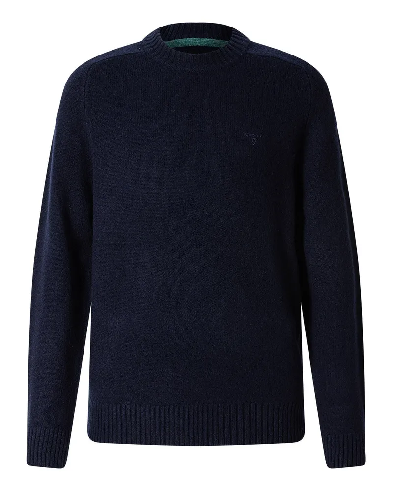 Barbour Pullover Newtown aus Wolle Navy