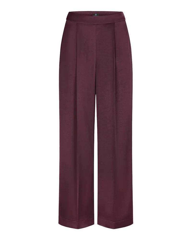 Riani Wide-Fit Satinhose Dunkellila