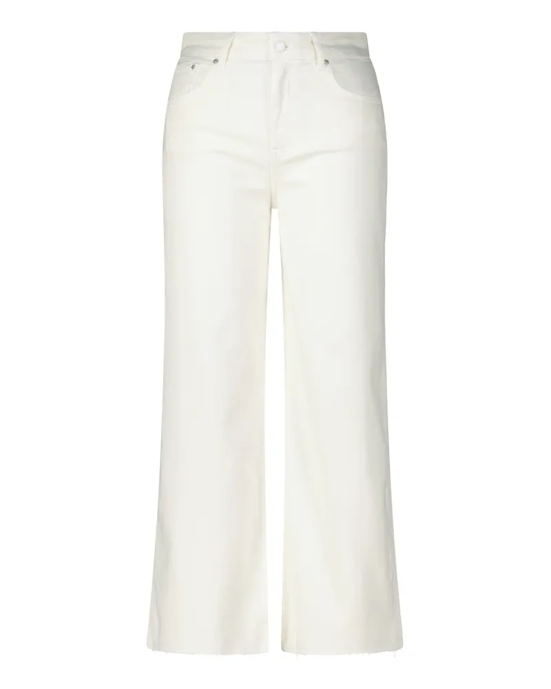 Adriano Goldschmied Wide-Leg Freizeithose Creme
