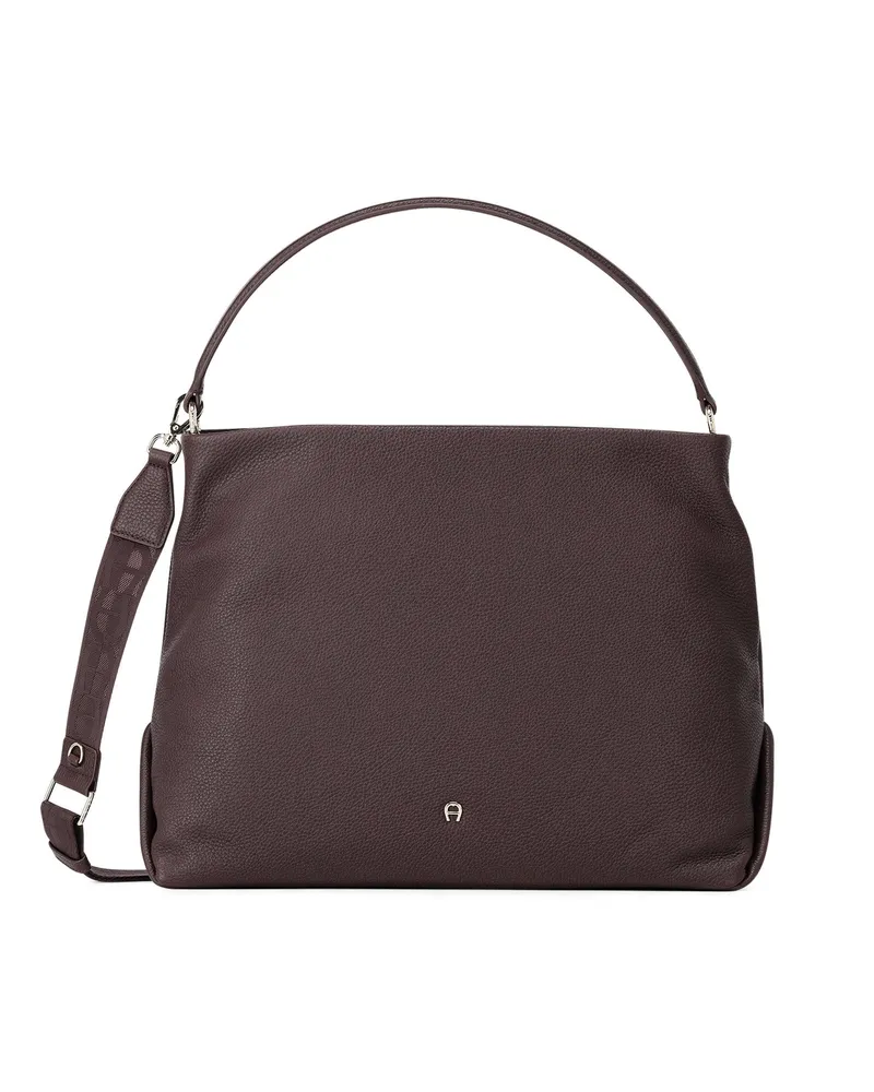 Aigner Beuteltasche Paola Dunkelbraun