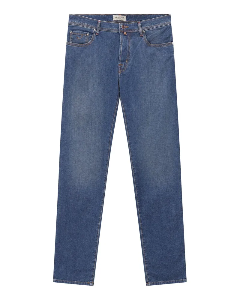 Jacob Cohën Slim-Fit Jeans Bard Blau