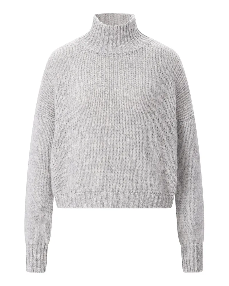Roberto Collina Strickpullover aus Alpaka-Mix Grau