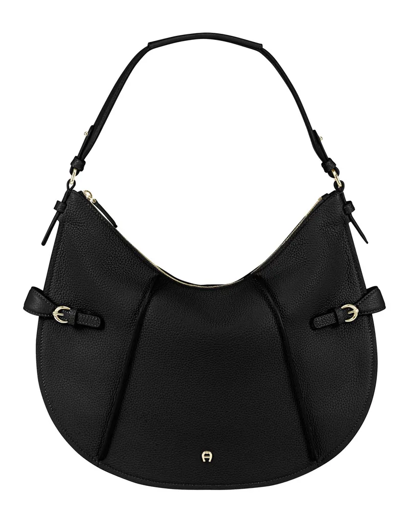 Aigner Tasche aus Leder Schwarz