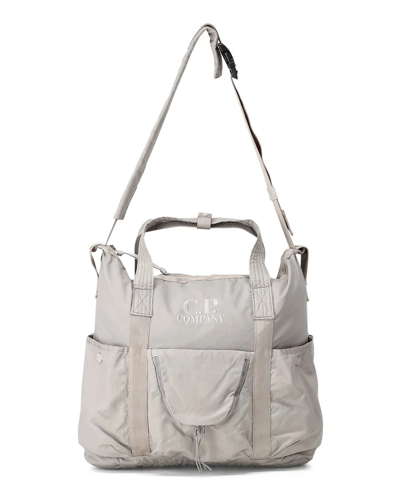 C.P. Company Schultertasche mit Logo Grüngrau