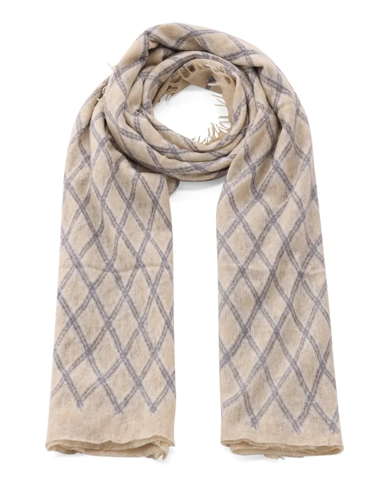 hemisphere Schal Pyluma aus Kaschmir Beige
