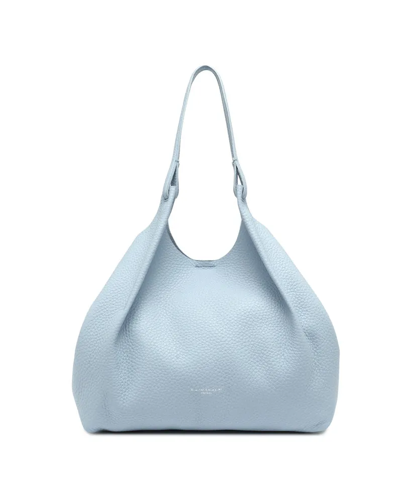 Gianni Chiarini Schultertasche Dua Hellblau