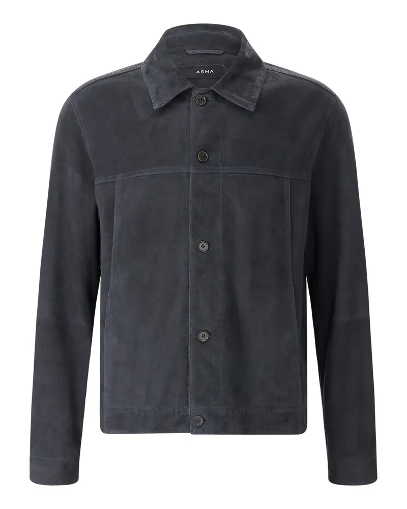 Arma Jacke Jaden aus Veloursleder Anthrazit
