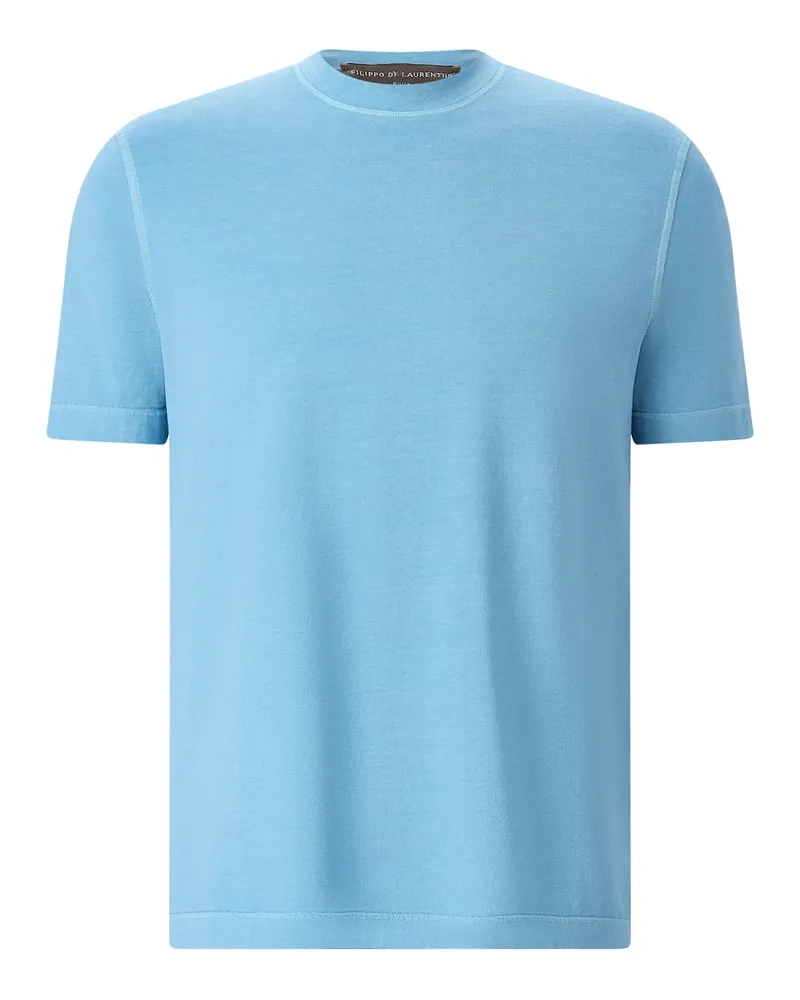 Filippo de Laurentiis T-Shirt Jervin Blau