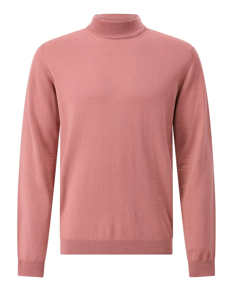 Roberto Collina Pullover mit Stehkragen Rosa