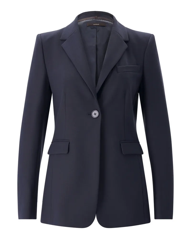 windsor. Taillierter Blazer Dunkelblau