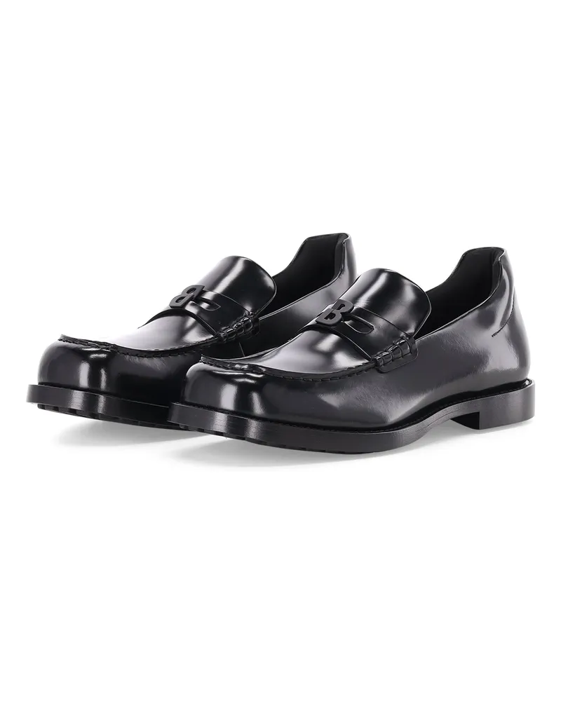 Balenciaga Loafer Comfy aus Leder Schwarz
