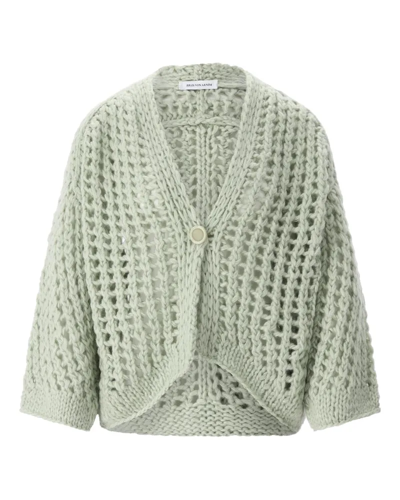 Iris von Arnim Strickjacke Iolana aus Kaschmir-Mix Grün