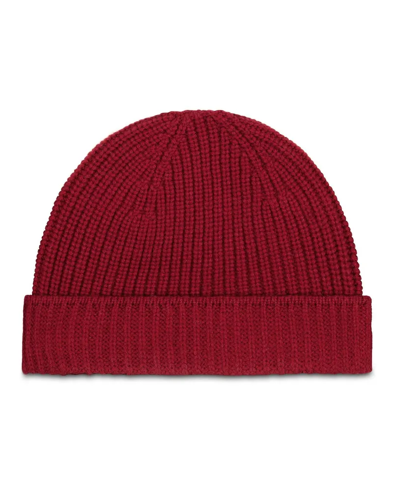 Zanieri Kaschmir-Mütze Rot