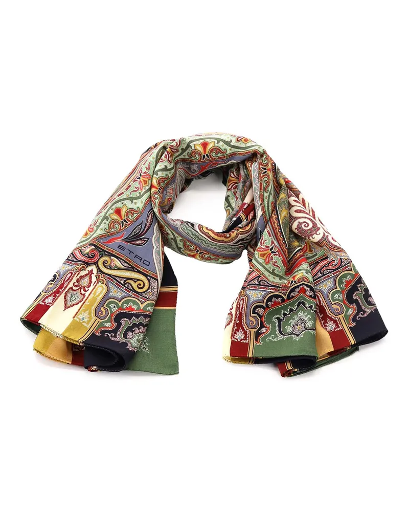 Etro Tuch mit Paisley-Muster Multicolor