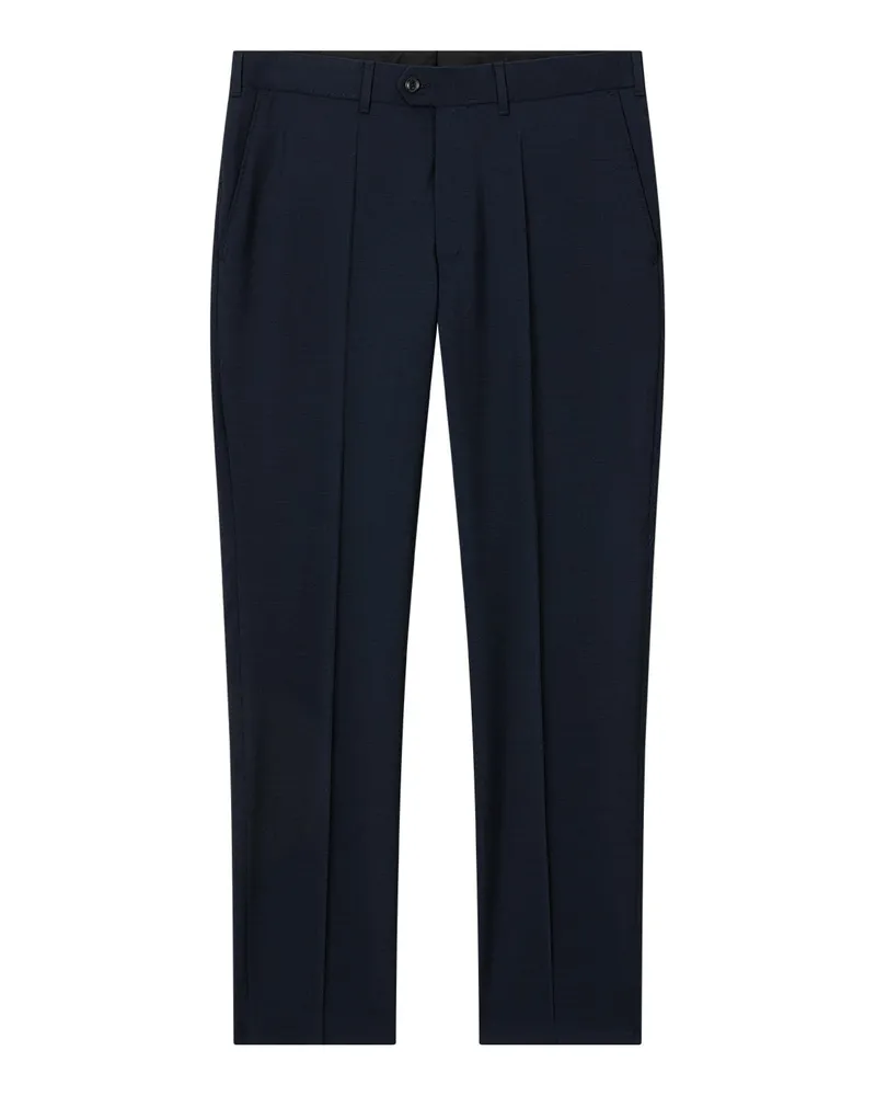 Dressler Anzughose aus Schurwolle Dunkelblau