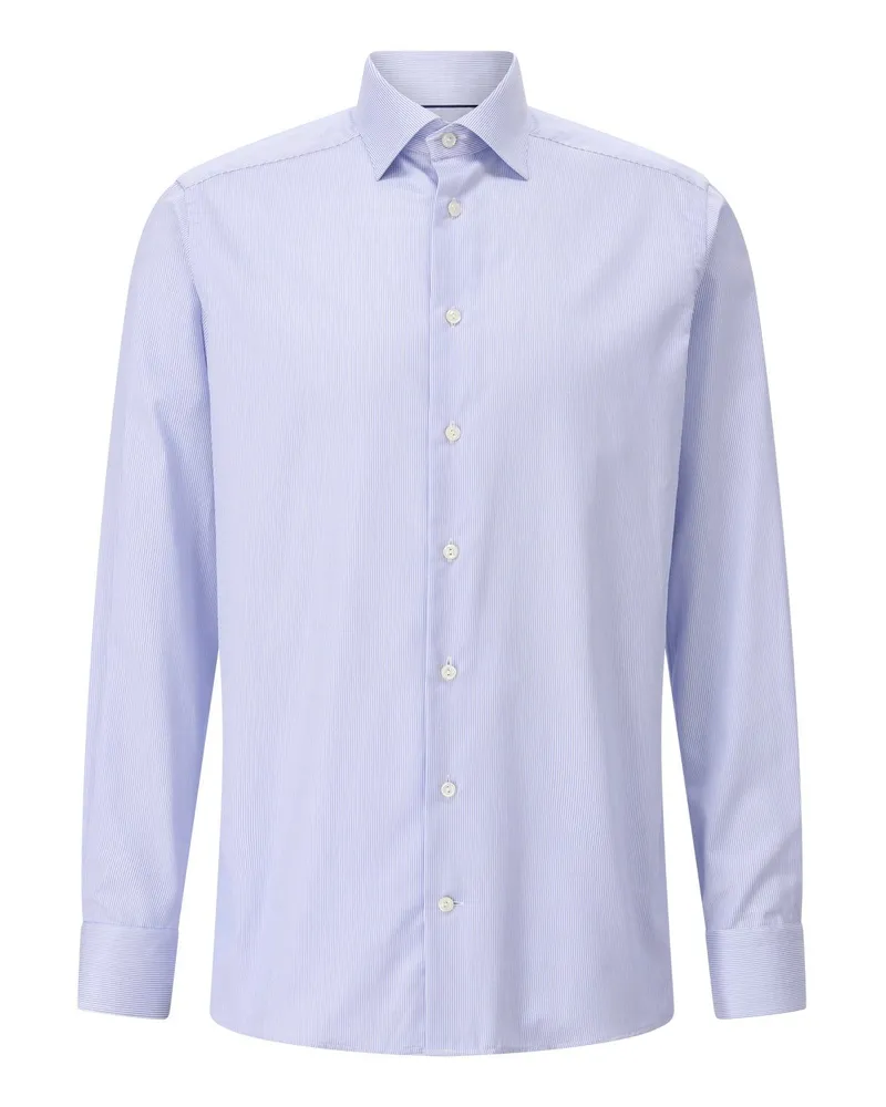 Eton Contemporary-Fit Twillhemd Blau