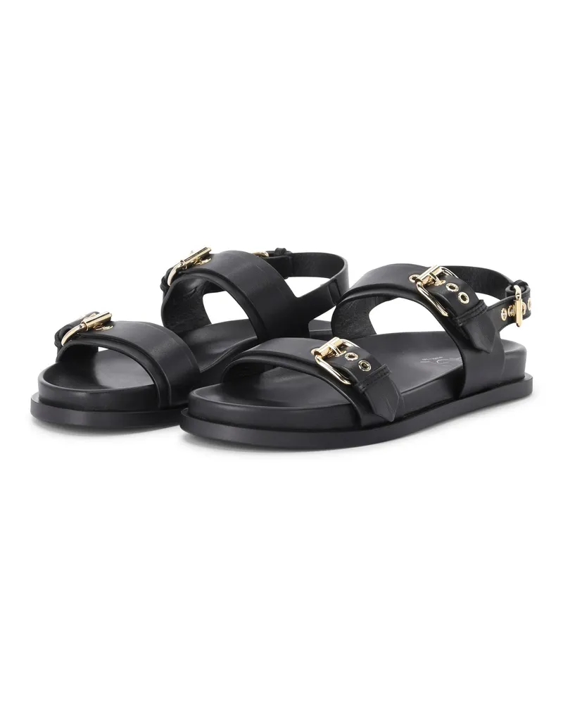 Attilio Giusti Leombruni Sandalen Cristina Schwarz