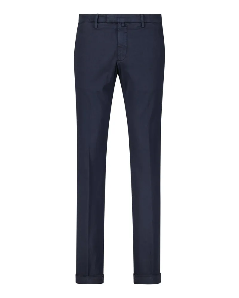 Briglia 1949 Slim-Fit Chinohose Dunkelblau