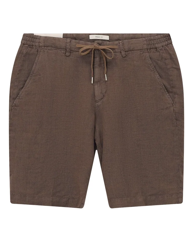 Briglia 1949 Shorts Malibu aus Leinen Braun