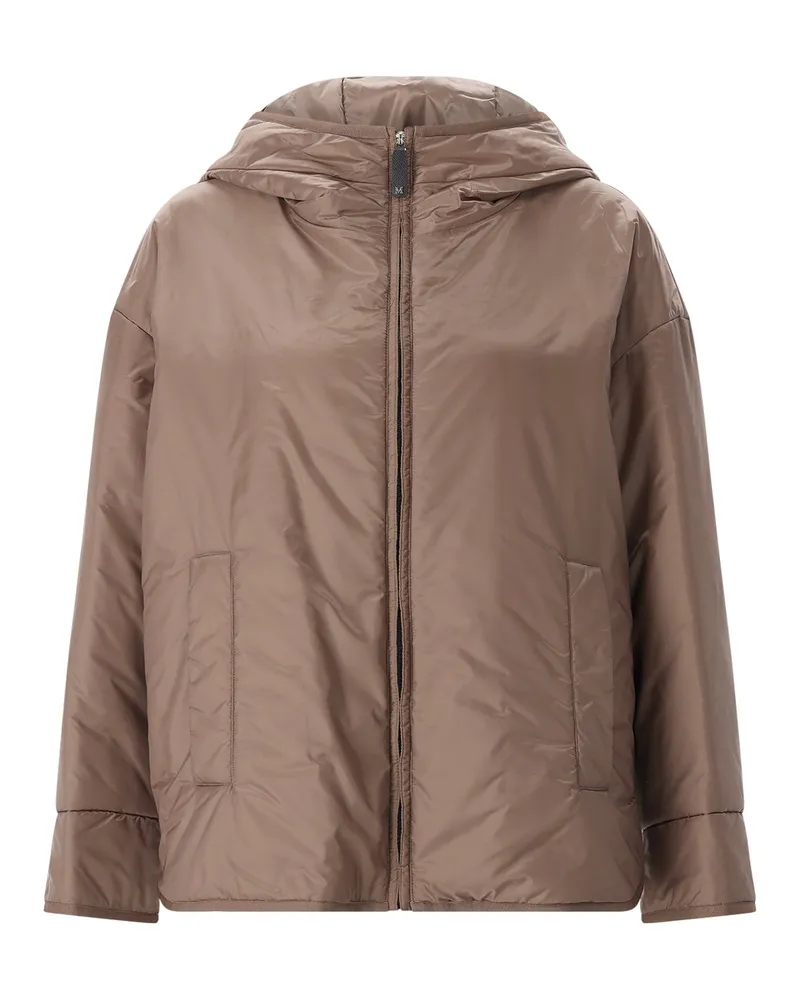 Max Mara Wattierte Oversize-Jacke MTC Cleo Braun