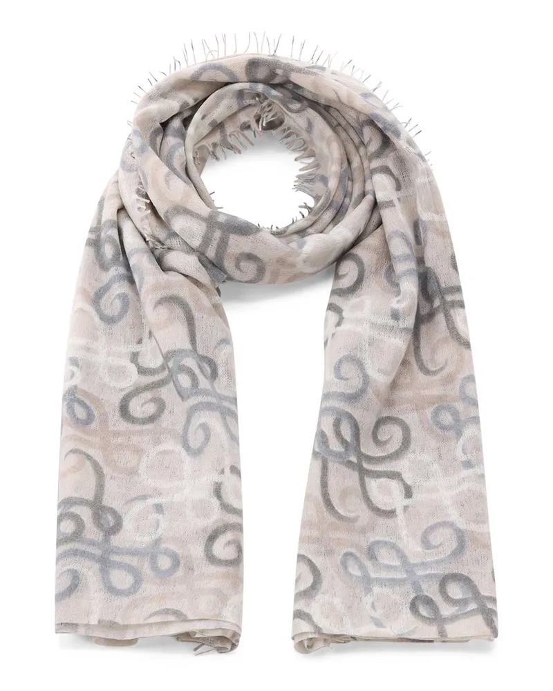 hemisphere Schal Hydabig aus Kaschmir Creme