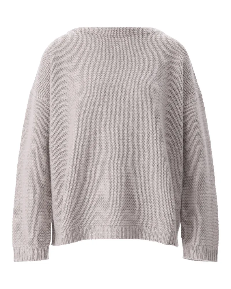 SMINFINITY Pullover aus Kaschmir Grau