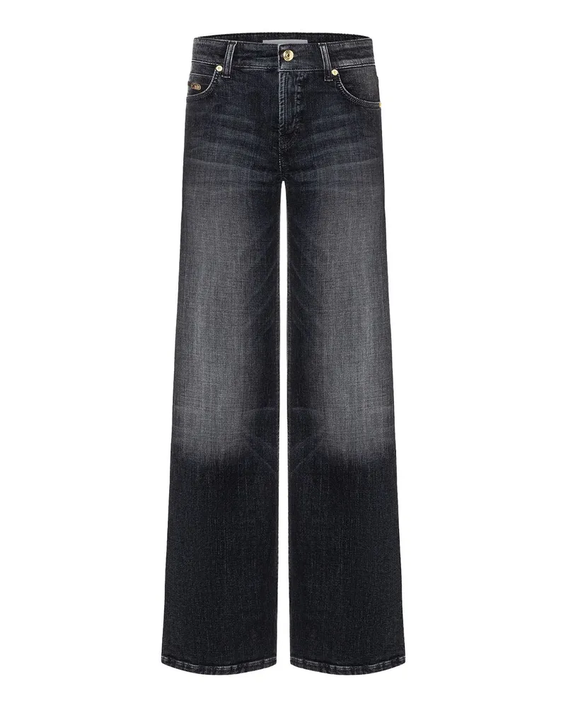 Cambio Wide-Leg Jeans Tess Dunkelgrau
