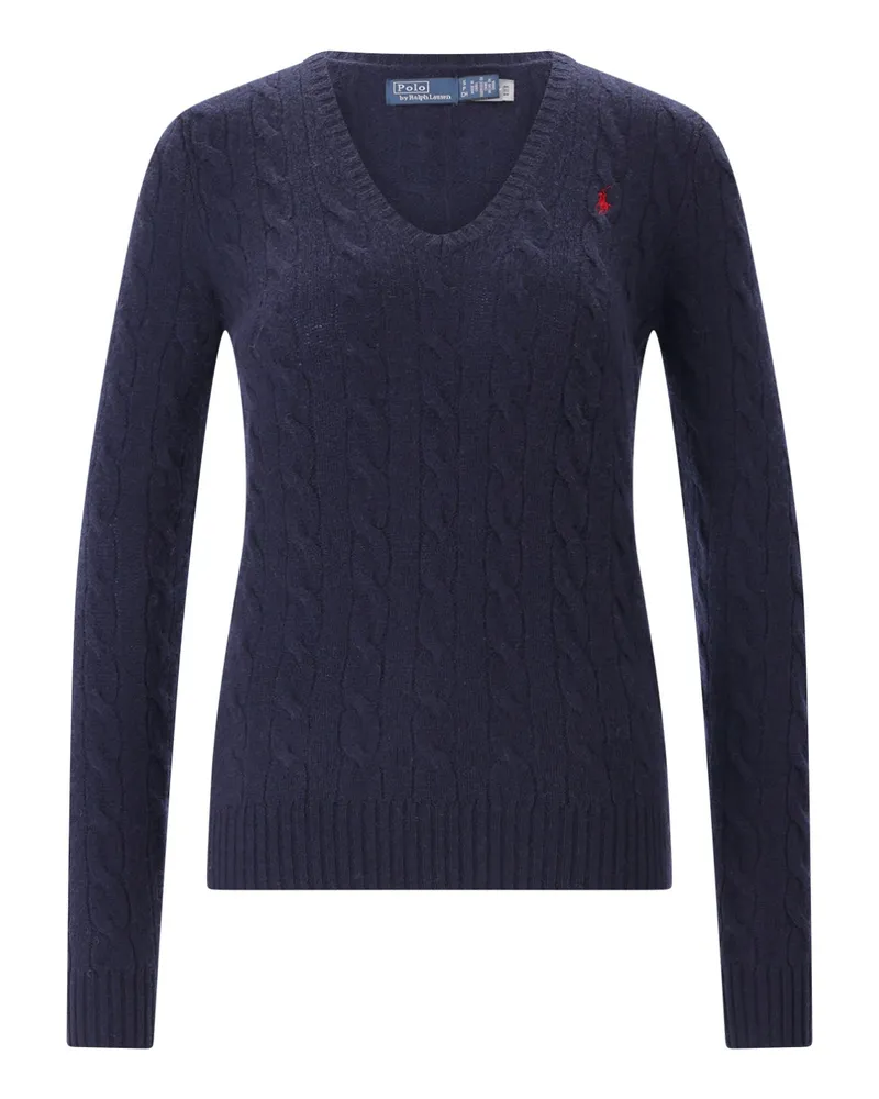 Ralph Lauren Pullover aus Wolle & Kaschmir Dunkelblau