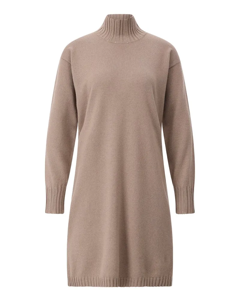 Fabiana Filippi Strickkleid aus Woll-Mix Braun