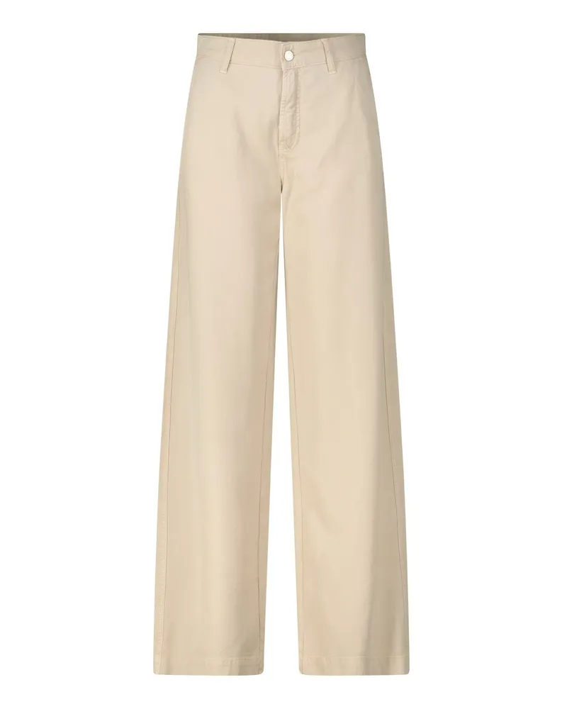 Cambio Wide-Leg Hose Alek Hellbraun