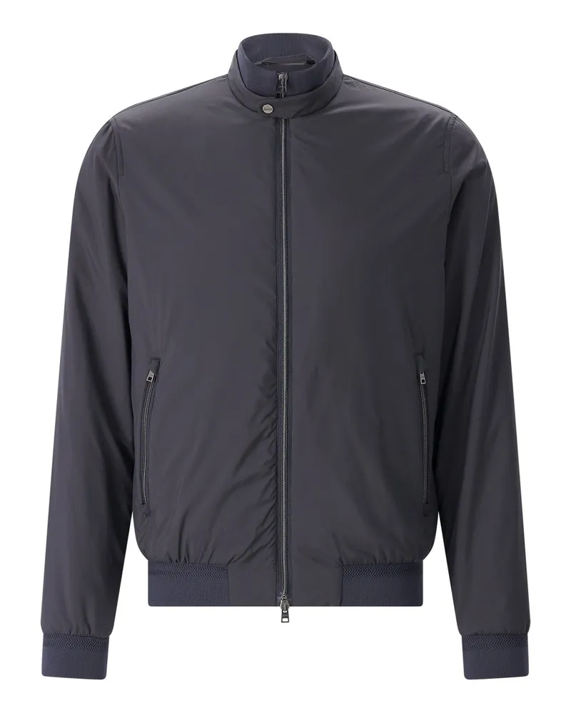 Herno Jacke mit Logo Dunkelblau