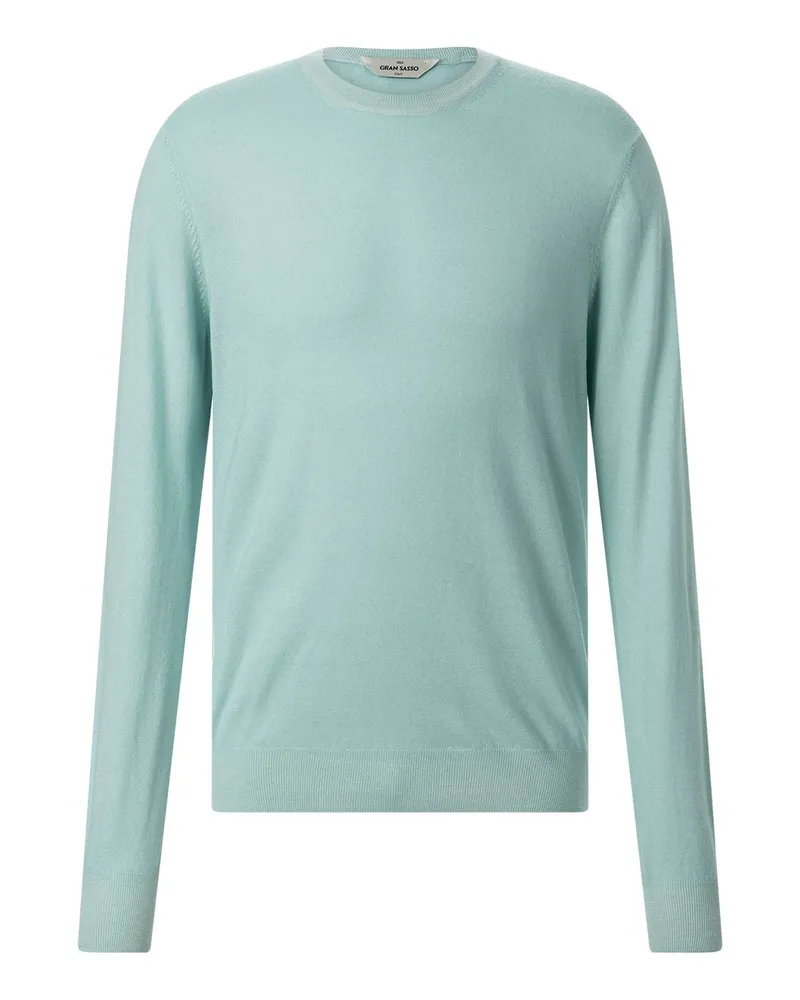 Gran Sasso Pullover aus Kaschmir Türkis