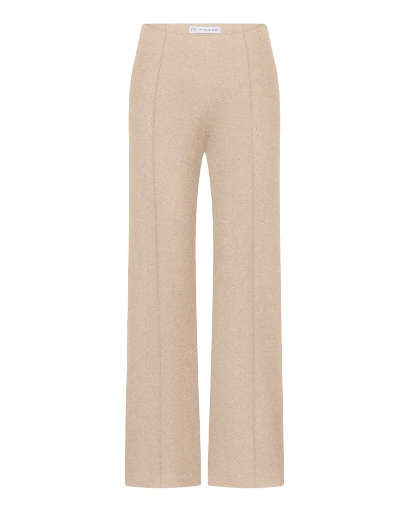 RAFFAELLO ROSSI  Weite Stoffhose Elaine Beige