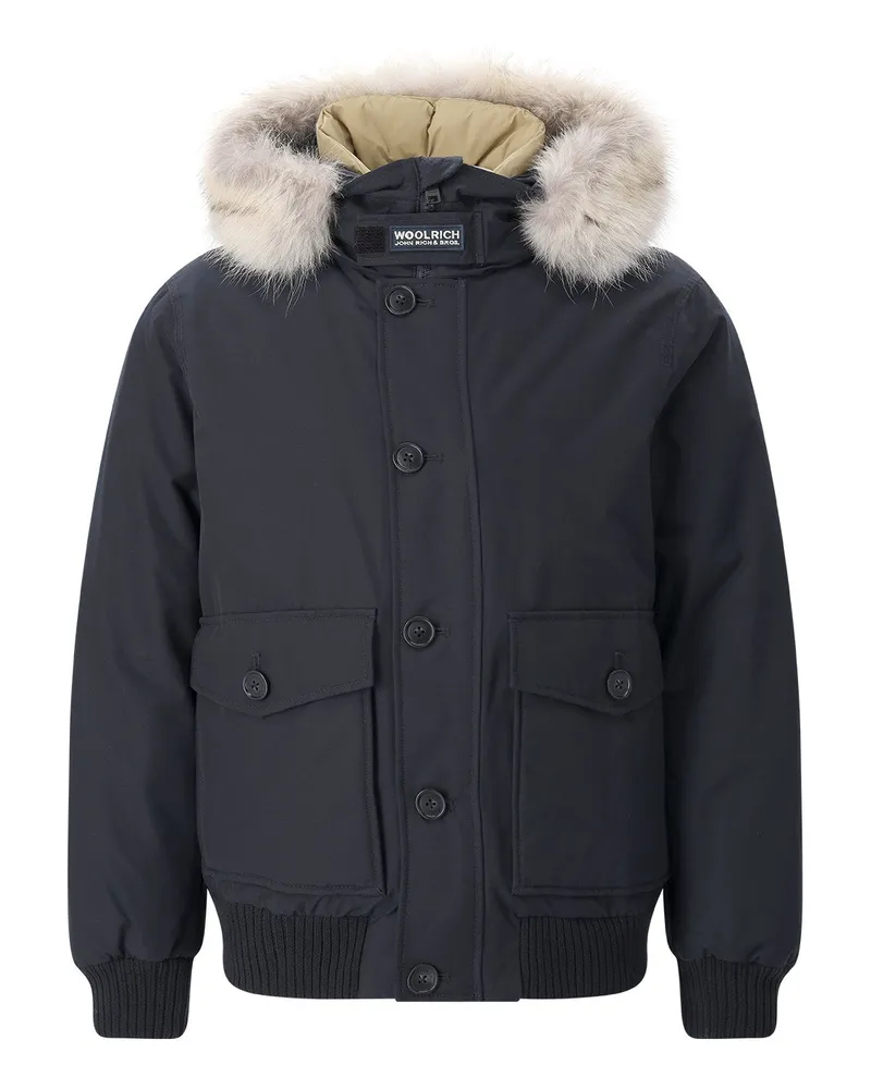 Woolrich Bomberjacke mit Daunen Dunkelblau