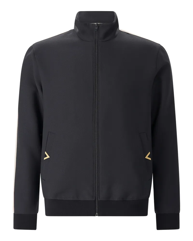Valentino Garavani Jacke mit Logo Schwarz